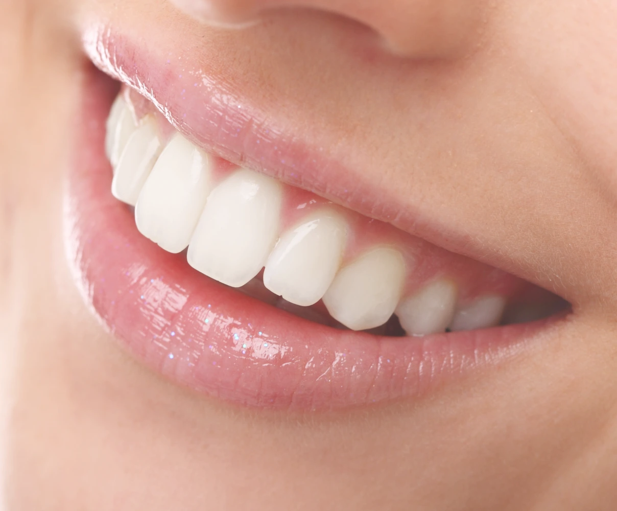 Sourire d'une femme