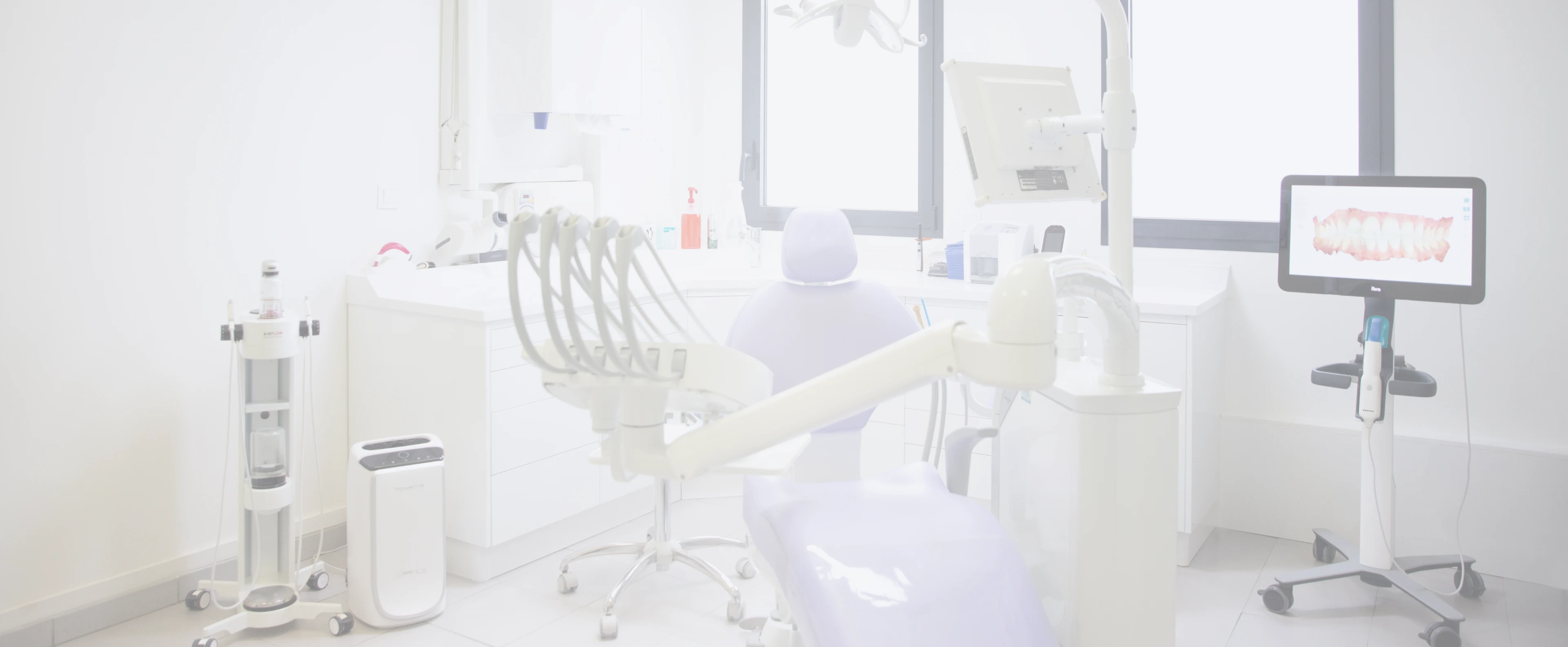 Salle de soins dentaires pour le traitement esthétique à Montigny sur Cormeilles
